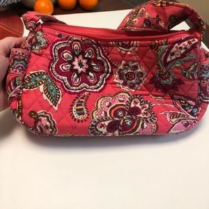 Vera Bradley Call me coral side by side shoulder purse